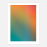 AAM_Dreamy Pastell Gradient Art Poster - Sommergarten